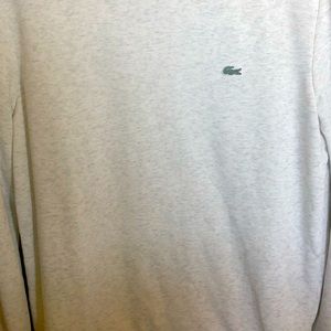 Lacoste Sport heather gray sweatshirt
